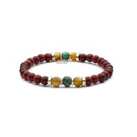 Bracciale Antracite Wood in Legno Pietre dure BWD04 ZULU